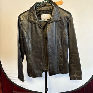 Wilsons Leather Classic Black Jacket